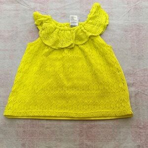 Healthtex Yellow Kids Tank Top